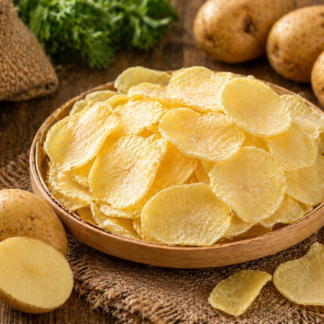 Dehydrated potato chips
