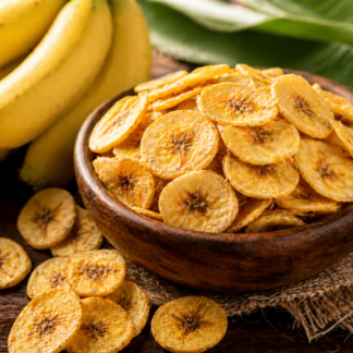 Dehydrate banana chips